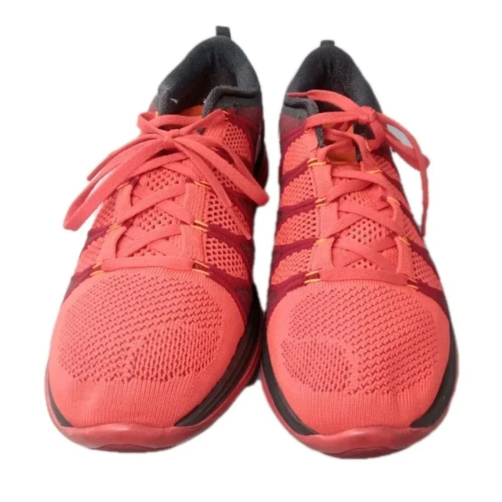 Flyknit Lunar 2  Shoes Men's Size 12 Light Crimson Sneakers